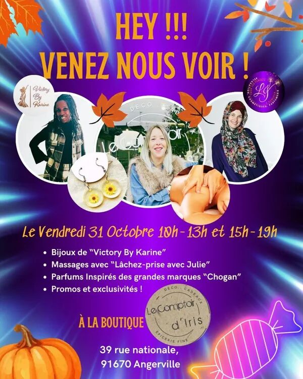 🚨 ÉVÉNEMENT AU COMPTOIR D'IRIS 🚨